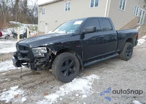 2017 Ram 1500 Express 4X4 6'4 Box from USA, damaged, VIN 1C6RR7FTXHS828748